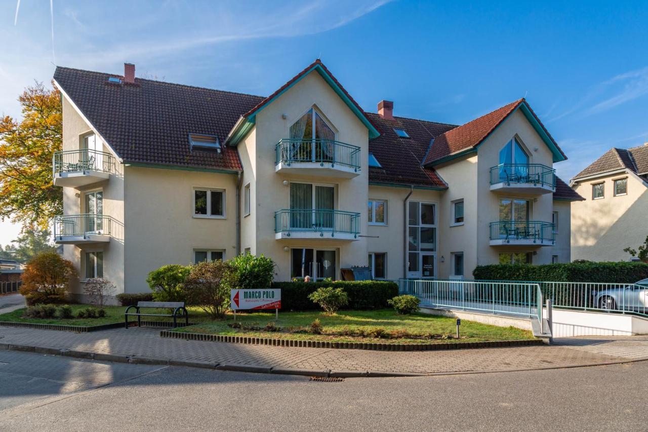 Apartment Ostseerose Ein Strandkorb Ist Im Sommer Inclusive ツェンピン エクステリア 写真