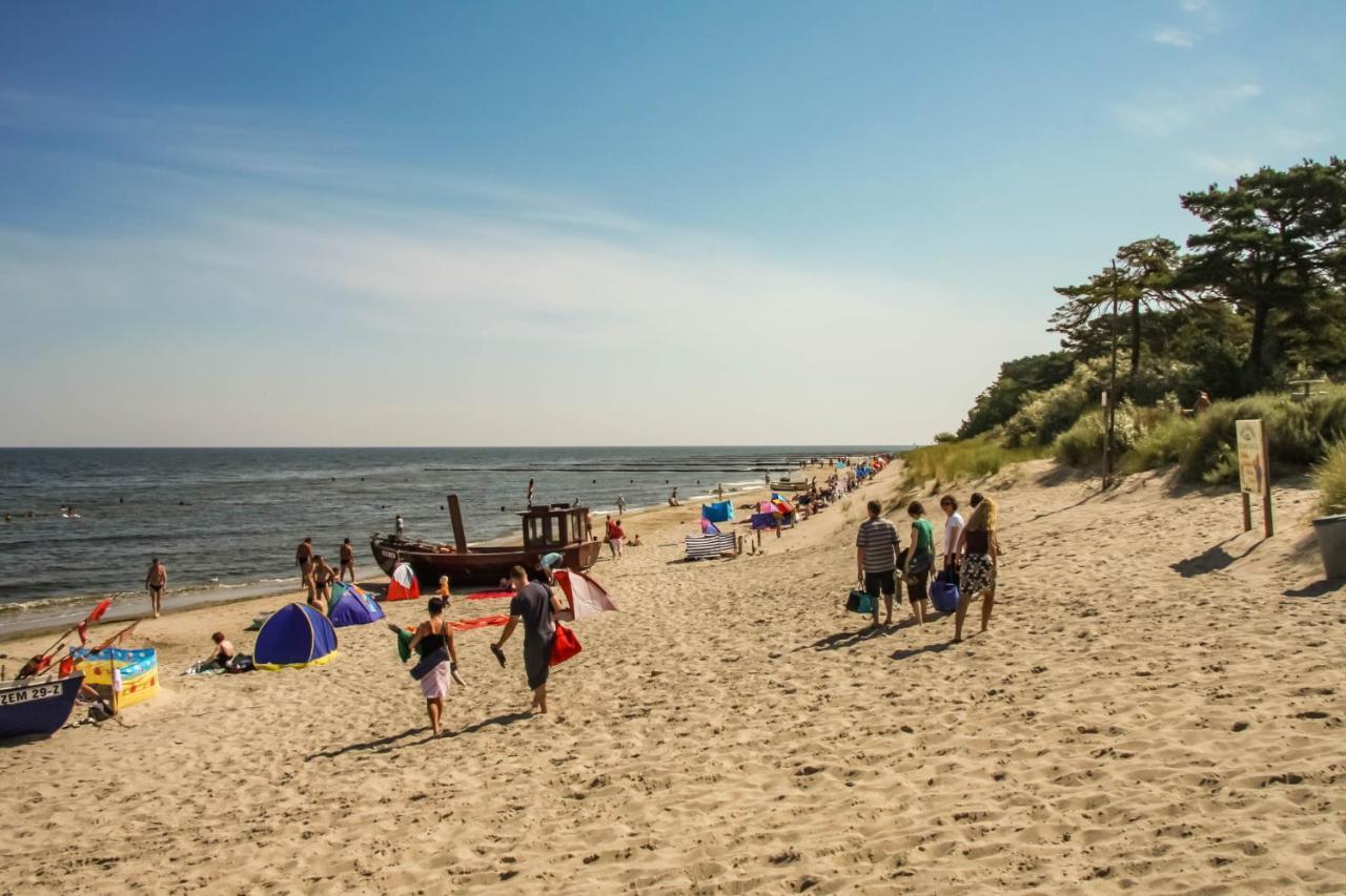 Apartment Ostseerose Ein Strandkorb Ist Im Sommer Inclusive ツェンピン エクステリア 写真
